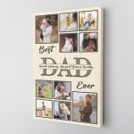 Customized photo frame dad