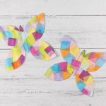 Butterfly suncatchers tissuse paper